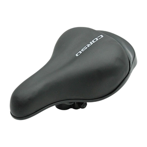 Сідло дитяче CORSO CLM-1618201 чорне з ручкою