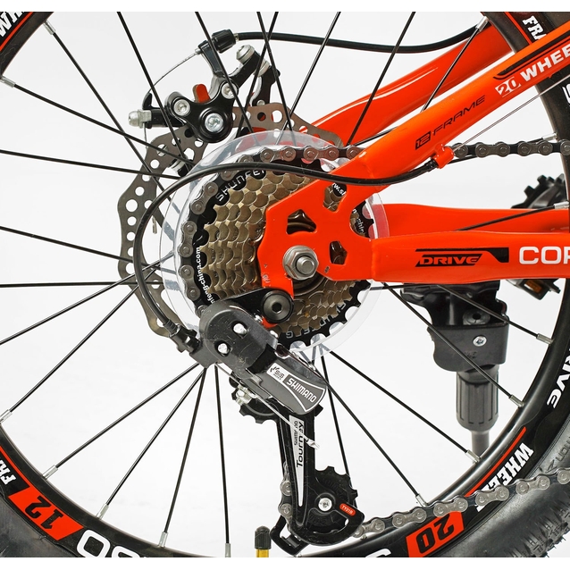 Велосипед 20 ST Corso «SPIRIT» TK 20140 сталь 12", (к-т SHIMANO) помаранчевий