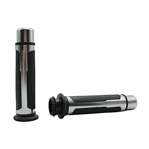 Мото гріпси BARRACUDA (HP6) універсальні нікельні