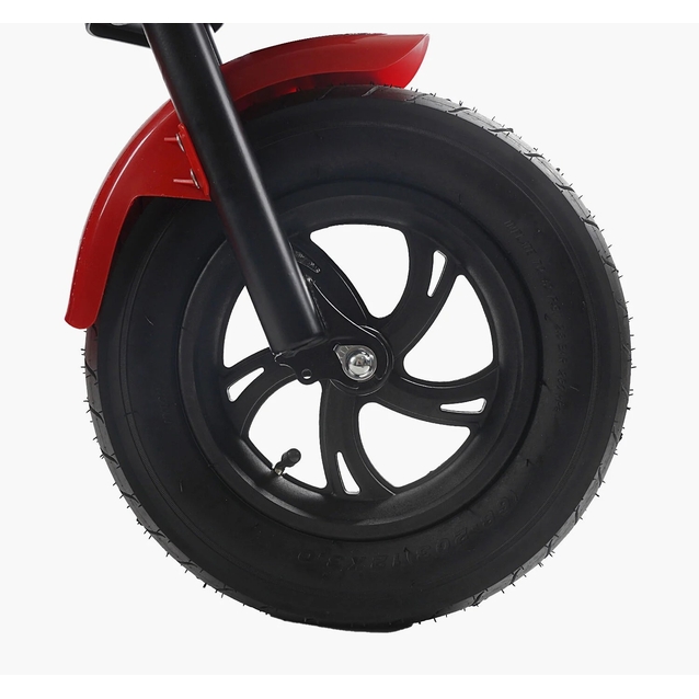 Електромотоцикл Corso H-39741 двигун 160W, акумулятор 24V5Ah свинцево-кислотний, червоний, Bluetooth, звук двигуна, колеса 12" фото westvelo.com