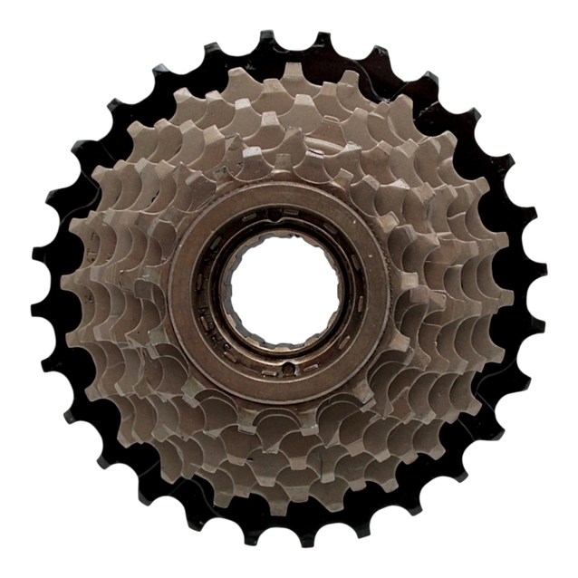 Зірка задня різьбова 8-рик CROSSRIDE чорно-коричнева (CR-FW30) фото westvelo.com