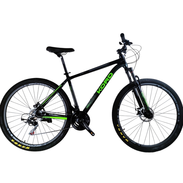 Велосипед 29 AL Corso «KORD» KR-40682 алюміній 19", (к-т SHIMANO) зелено-салатовий