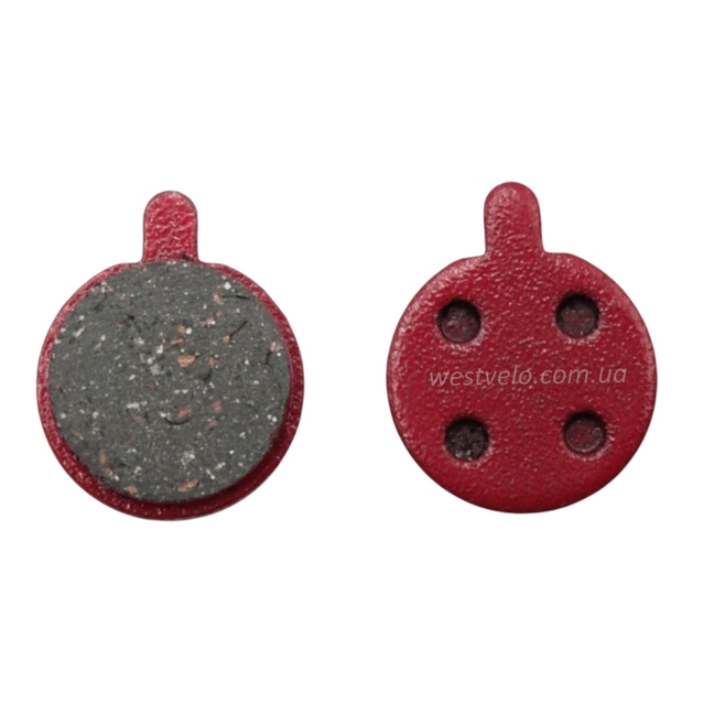 Колодки гальмівні дискові № 05 ANDSON (YL-1013) червоні фото westvelo.com