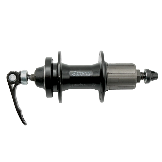 Втулка мтв задня, ASSES, касета 8-9S, алюмінієва, диск гальма 6 болтів, під ексцентрик фото westvelo.com