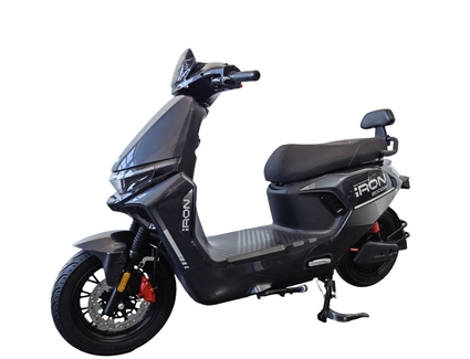 Електроскутер Corso «IRON» RN-288170, двигун 2000W, акумулятор 72V 30Ah літій-залізо-фосфатний, графітовий, колеса 12"