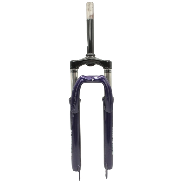 Вилка 26 аморт. безрізьб. CORSO, фіолетова, disk, шток Ø28.6 L-205mm фото westvelo.com