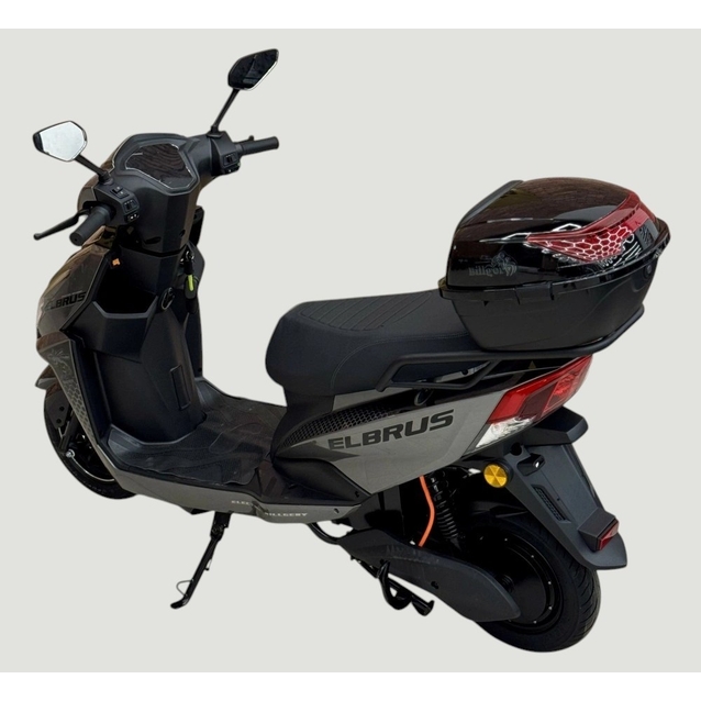 Електроскутер Corso «GTS-RR» LB-408024, двигун 2000W, акумулятор 72V 30Ah літій-залізо-фосфатний, графітовий, колеса 10" фото westvelo.com