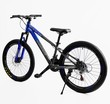 Велосипед 24 AL Corso «SKYLINE» SL-40602 алюміній 11", (к-т SHIMANO) сіро-синій фото westvelo.com