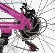 Велосипед 24 AL Corso «CONCEPT» CP-24801 алюміній 11", (к-т SHIMANO) рожево-блакитний фото westvelo.com