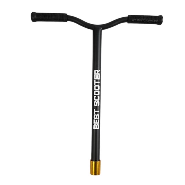 Кермо трюкового самоката (JH-77496) із AL. хомут Ø28.6, ширина 46см, висота 57см фото westvelo.com