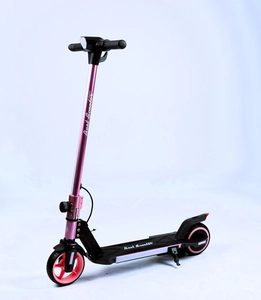 Електросамокат Best Scooter JN-53624 двигун 150W, акумулятор літієвий 21.6V2.5Ah, рожевий, колеса 6,5"