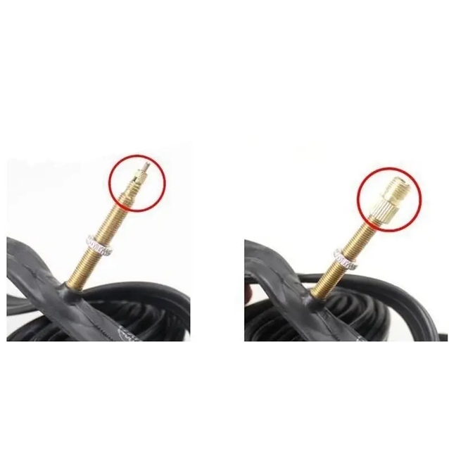 Перехідник на французький ніпель, dunlop, PRESTA, L-18 (FV/DV) фото westvelo.com