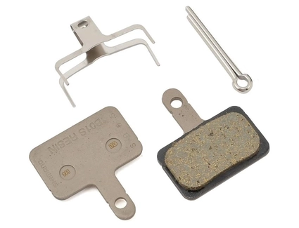 Колодки гальмівні дискові № 02 SHIMANO (B01S BR-T615 Pad B01S)