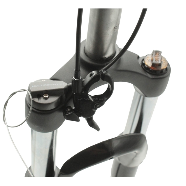 Вилка 27.5 аморт. безрізьб, Mode N780, RLO AL. Ø28.6мм,+ винос.монет.lockout, під disk, L-255 mm. фото westvelo.com