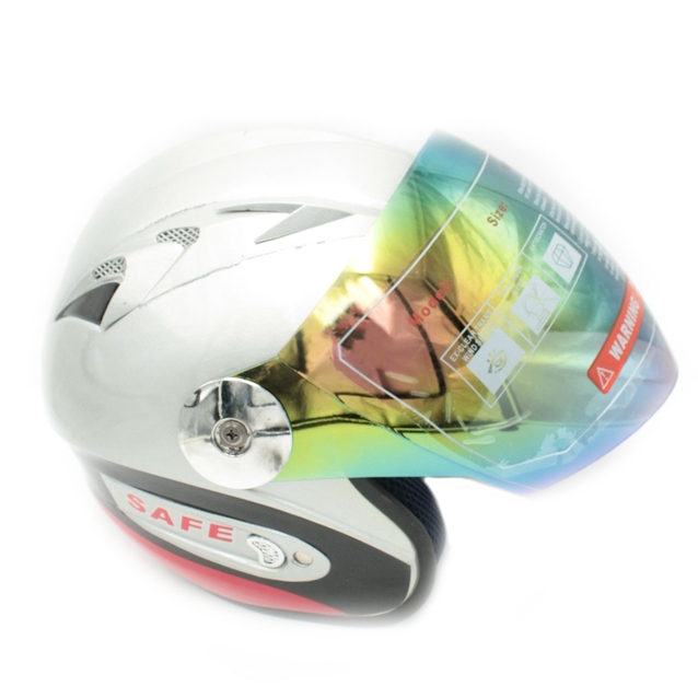 Мото шолом, відкритий №205 VIRTUE cірий, чоловічий фото westvelo.com