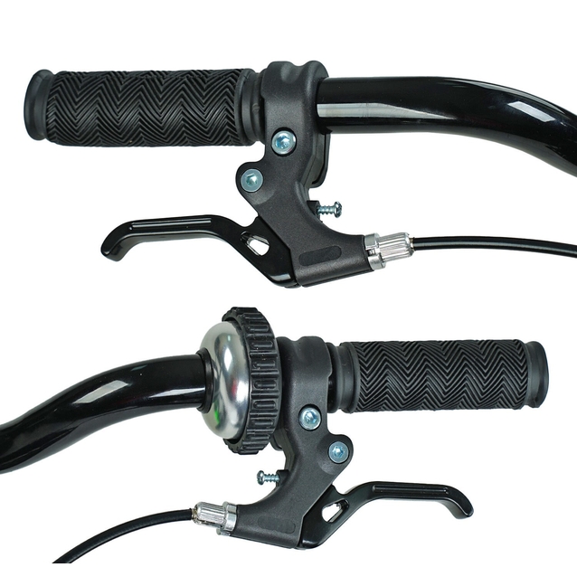 Дитячий велосипед 18 AL Corso «TAYGER» TG-43922 алюмінієва рама темно червоний, ручне гальмо, дод. колеса, дзвоник, бутилочка фото westvelo.com