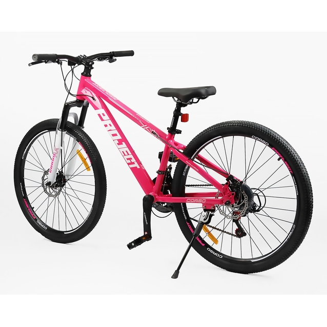 Велосипед 26 AL Corso «PROJECT»  RJ-26218 алюміній 13", (к-т SunRun) рожевий фото westvelo.com