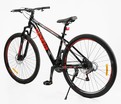 Велосипед 29 ST Corso «GENESIS» GN-29057 сталь 17", (к-т SunRun) чорно-помаранчевий фото westvelo.com
