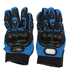 Мото рукавиці (XL) "PRO BIKER" (MCS‑01) чорно-сині