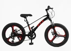 Велосипед 20 MG Corso «FXX» MG-20156 магній 11", (к-т SHIMANO) чорно-червоний фото westvelo.com