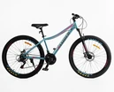 Велосипед 27.5 ST Corso «AMBER» MB-54811 сталь 15", (к-т SHIMANO) синьо-рожевий фото westvelo.com