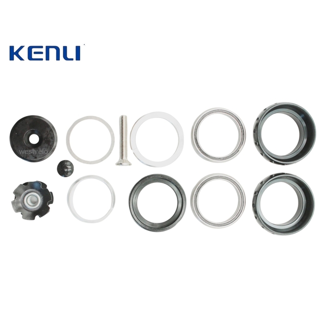 Рульовий набір мтв безрізьбовий KENLI KL-B236 Ø28.6 (1-1/8") пром підшипники фото westvelo.com