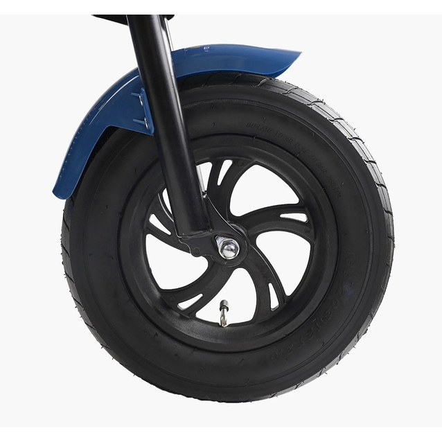 Електромотоцикл Corso H-42724 двигун 160W, акумулятор 24V5Ah свинцево-кислотний, блакитний, Bluetooth, звук двигуна, колеса 12" фото westvelo.com
