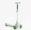 Самокат дитячий 3-х колісний, Skyper UK-70920 зелений, колеса PU Ø125mm зі світлом, українське озвучування, підсвічування платформи, кермо складне фото westvelo.com
