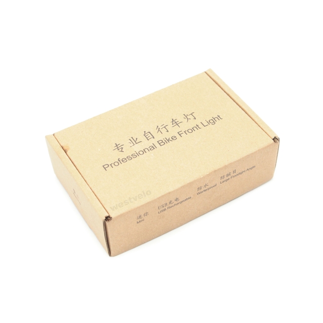 Фара №100 BL-100 LED з акумулятором, AL корпус, на usb зарядку фото westvelo.com