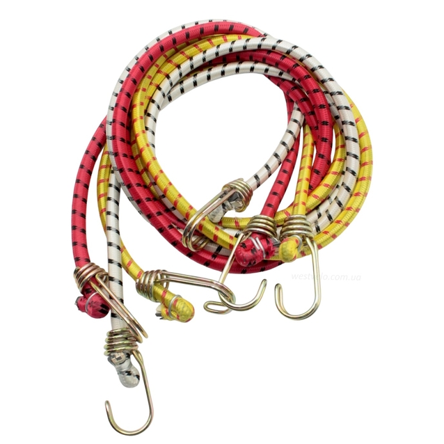 Стяжка з гачками Тайвань 1,5м. (двійний гачок) фото westvelo.com