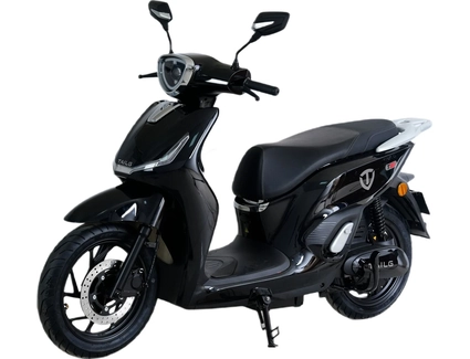 Електроскутер Tailg «T-61» GR-302, двигун 2500W, акумулятор 72V 38Ah графеновий, чорний, колеса 14"