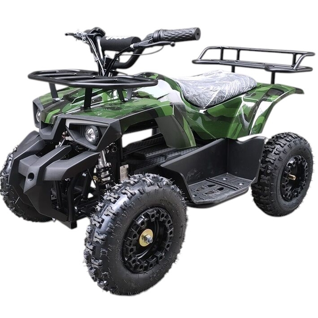 Електроквадроцикл Corso з захистом, «BILLGERY» BLG-326514 двигун 1000W, акумулятор 48V12Ah свинцево-кислотний, зелений фото westvelo.com