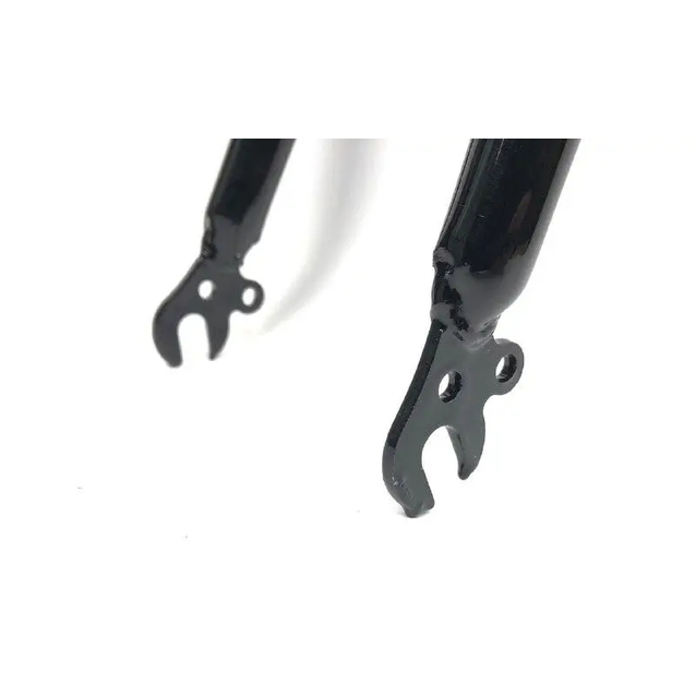 Вилка 20 сталева з кріпленням V-brake шток L-200mm р.з L-100mm чорна фото westvelo.com