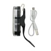 Мигалка на usb зад LD-2207,біло-червона (120 Lm, 600 mAh) micro USB, 5 режимів фото westvelo.com