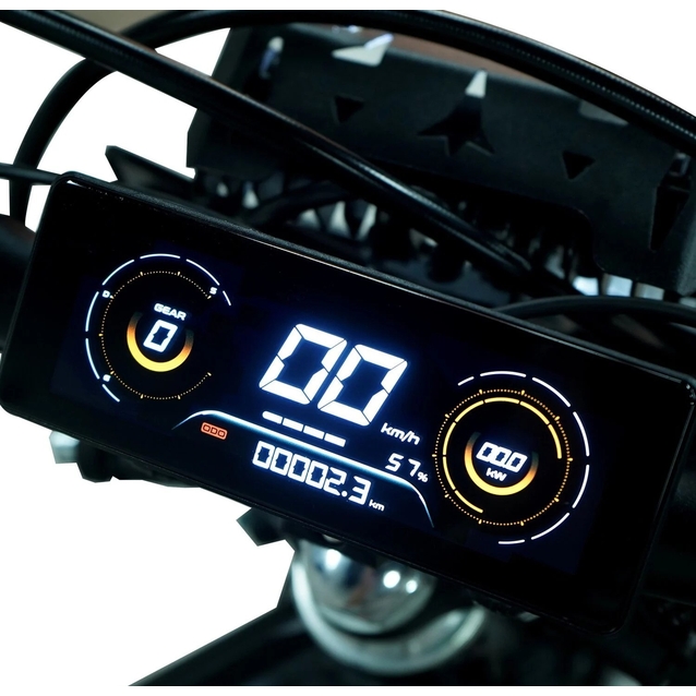 Електродіртбайк Corso «RAZE M8» GT-99060 двигун 2999W, акумулятор 72V 35Ah літієвий, чорний, колеса 19/17 " фото westvelo.com