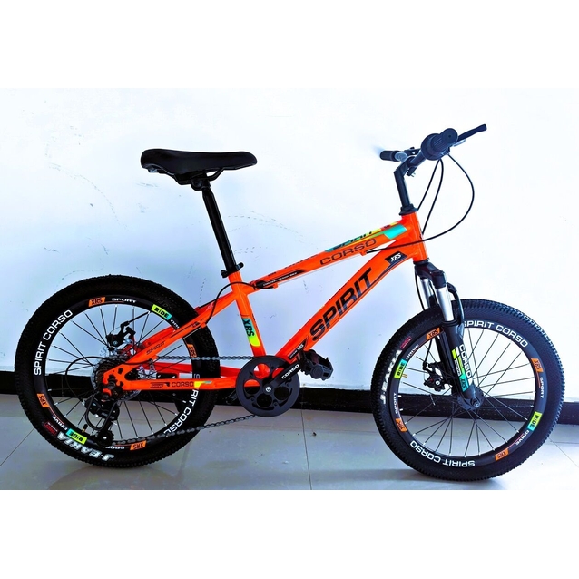 Велосипед 20 ST Corso «SPIRIT» ST-31625 сталь 11", (к-т SHIMANO) помаранчевий фото westvelo.com