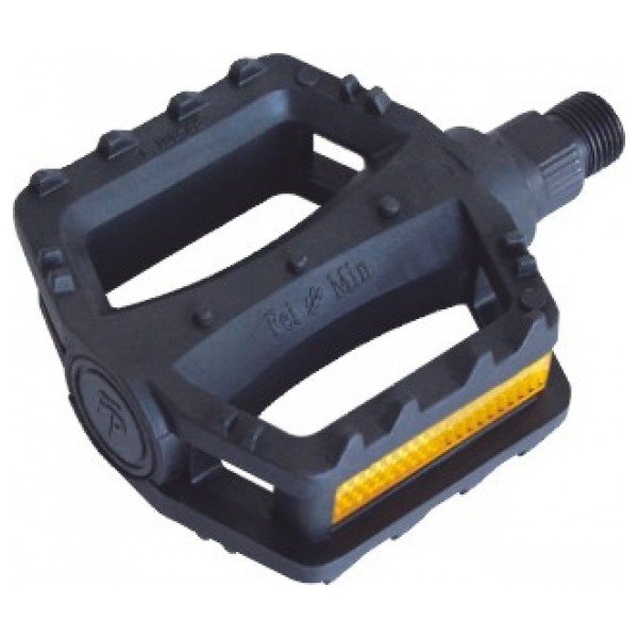Педалі дитячі пластик широкі FP-651, чорні фото westvelo.com