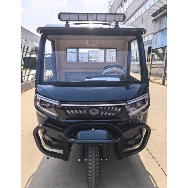 Гібридний вантажний електроавтомобіль CORSO «TRUCK CESAR» CS-810908 двигун 2999W,  акумулятор 72V 70Ah графеновий ,+6ящик.акум, +14 місць, колеса 12" фото westvelo.com