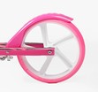 Самокат дитячий 2-х колісний, PU Skyper «NEON» N-24504 рожево-сірий, Ø200mm, ST, ручне гальмо фото westvelo.com