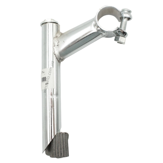 Винос руля мтв сталевий Ø22.2мм. L-150мм. нікель. тип 1 фото westvelo.com