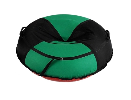 Тюбінг Ø 1.0 м. чорно-зелений №7