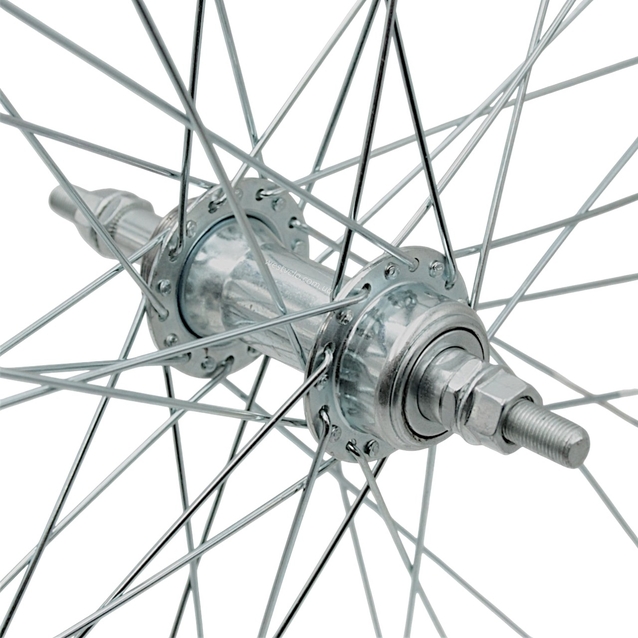 Колесо 27,5 зад, обід 2-ний сірий, втулка М на віночках фото westvelo.com