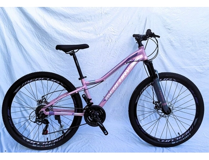 Велосипед 26 AL Corso «MERCURY» MR-26579 алюміній 13", (к-т SHIMANO) рожево-срібний