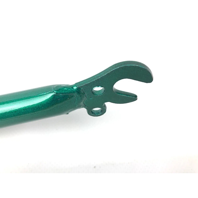 Вилка 28 сталева зелена шток L-230mm р.з L-100mm фото westvelo.com