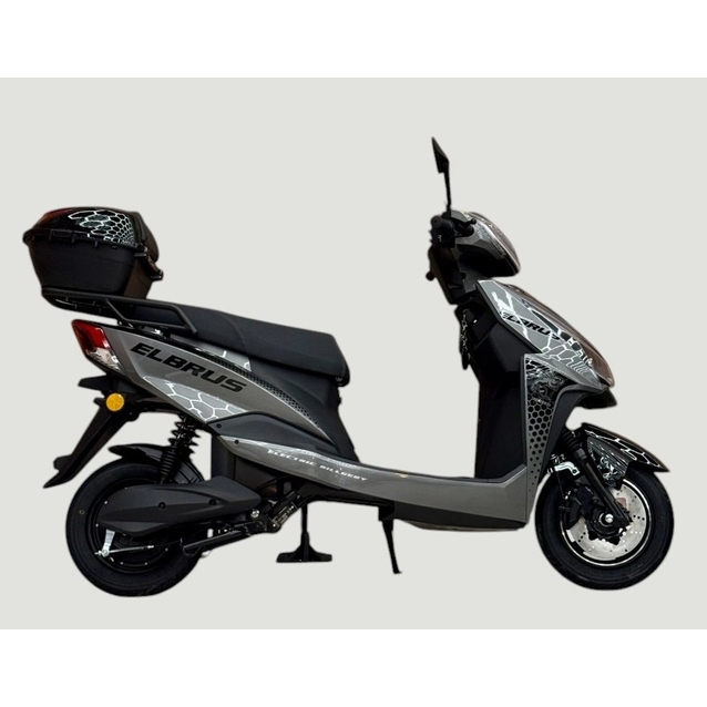 Електроскутер Corso «GTS-RR» LB-408024, двигун 2000W, акумулятор 72V 30Ah літій-залізо-фосфатний, графітовий, колеса 10" фото westvelo.com