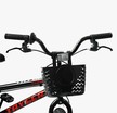 Дитячий велосипед 16 AL Corso «TAYGER»  TG-15044 алюмінієва рама, дискові гальма, чорно-червоний фото westvelo.com