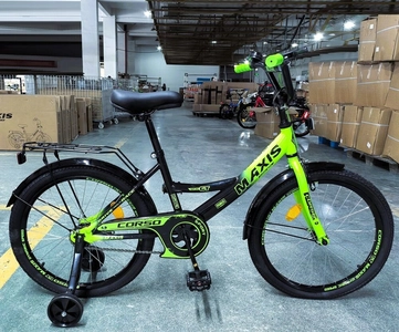Дитячий велосипед 20 ST Corso «MAXIS» MX-22427 чорно-салатовий