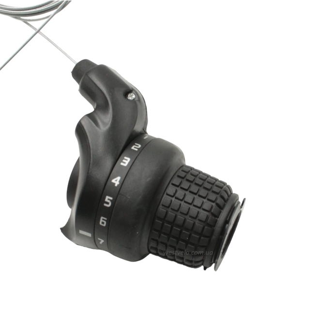 Грипшифт пластик, 3+7 швидкостей, китай з гріпсами (36) фото westvelo.com