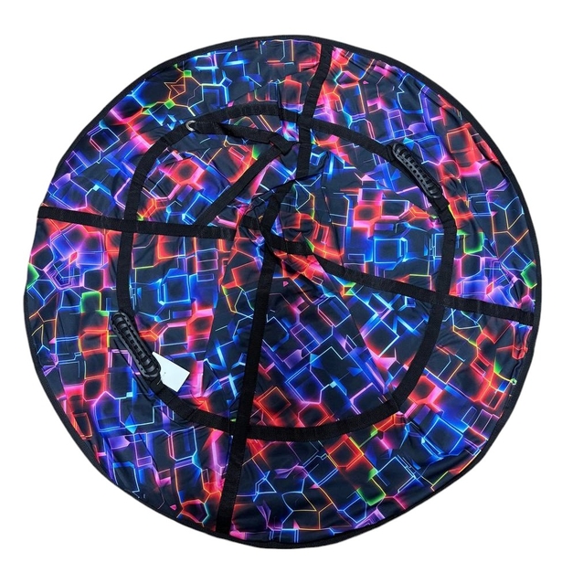 Тюбінг "Абстракція" Ø 1м. принт №3 фото westvelo.com