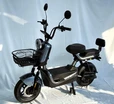 Електроскутер Corso «RAVEN-L» RV-704558 двигун 800W, акумулятор 60V 24Ah літій-залізо-фосфатний, графітовий, колеса 10" фото westvelo.com
